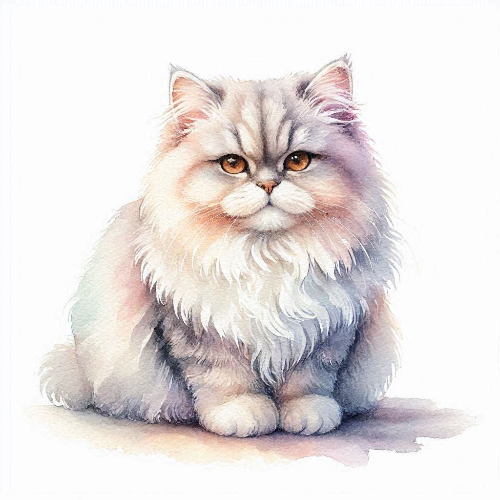 Custom Digital Cat Portrait